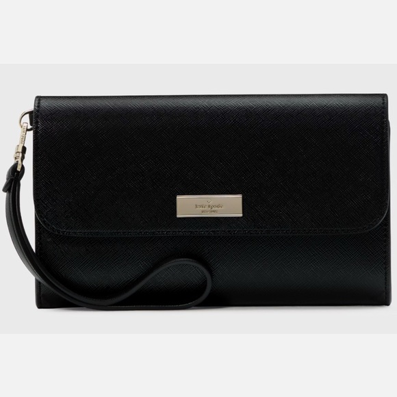 Kate Spade Kenzie Flap Wallet Wristlet - Picture 1 of 12